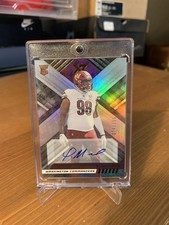 2022 Panini XR - Rookies Phidarian Mathis Rc Autograph /199 #198 Commanders