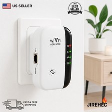 Wifi Extender Signal Booster up to 5000Sq.Ft and 55 Devices, Wifi Range Extender