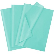 120 Sheets 20x14 Inch Teal Art Tissue Paper For Gift Bags Wrapping Craft Bulk