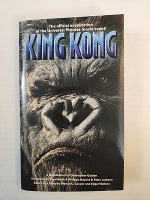 King Kong Novelization Paperback Signed By Christopher Golden