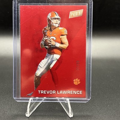 2022 Panini Fathers Day - #35 Trevor Lawrence /99 - Red Edition