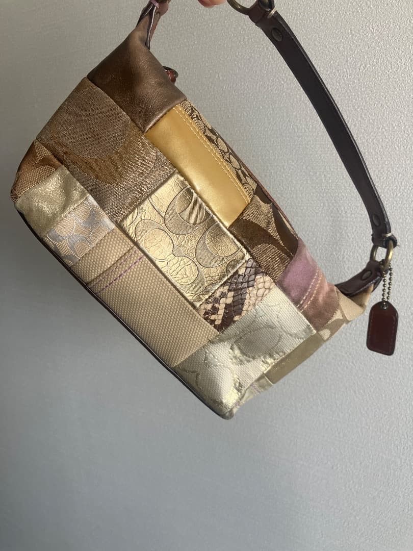 Coach Patchwork Accessory Pouch Mini One Shoulder… - image 6