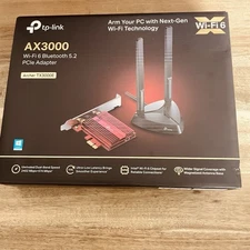 TP Link AX3000 PCIe Wi-Fi 6 Bluetooth 5.2 Card Adapter Archer TX3000E 2402Mbps