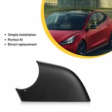 For 2017-22 Tesla Model 3 Black Driver Side Rearview Mirror Cover Lower Holder V