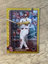 2025 Topps Update Ivan Herrera #US141 Gold Foilfractor 1/1 St Louis Cardinals