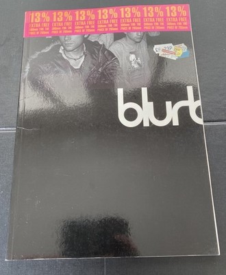 Blur Book Pictures And Text Of Blur Tours Etc Paperback 1995 1st Edition