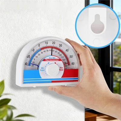 Innenthermometer mit einfacher Installation, geeignet für Büro, Gewächshaus,