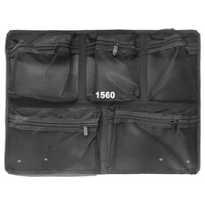 Lid Organizer for The Pelican 1560 Case, 5 Mesh Pockets Design for Storage, C...