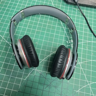 Beats By Dr Dre Monster Solo Hd Black Red And Gray Head Phones