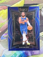 2024-25 Panini Select Concourse Jalen Brunson 42 Blue