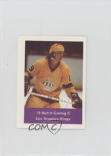 1974-75 NHL Action Album Stamps Butch Goring 0da0