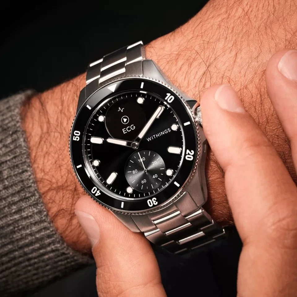 WITHINGS Scanwatch Nova - HWA10-MODEL9 - Smartwatch - Hybriduhr - Herren - Bild 2 von 4