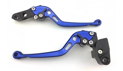 Leviers Longs Bleus Frein Embrayage Pour HONDA VF1000R VF 1000 R/R2 SC16 1984-86 - Photo 1/4