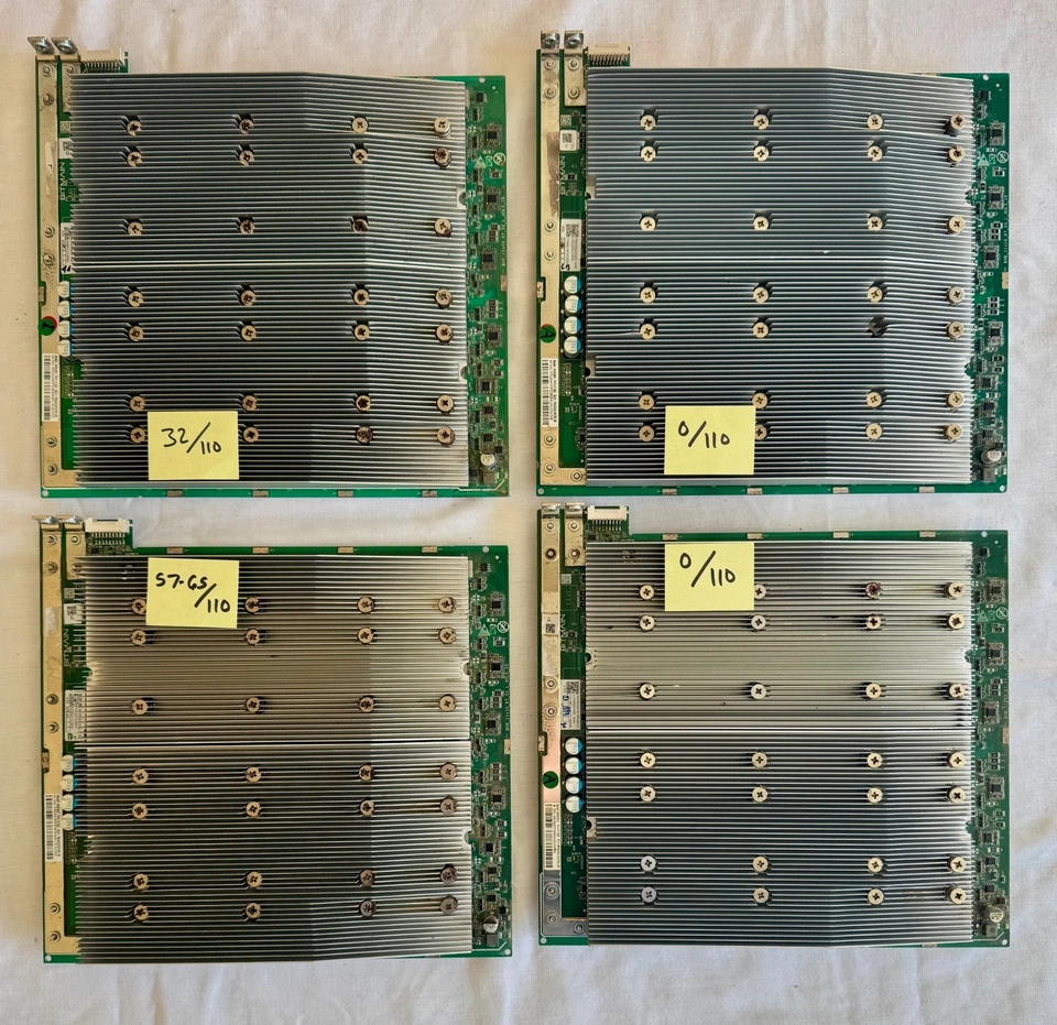 (4) HASHBOARD LOT - Bitmain Antminer S19 XP 141TH MINER - FOR PARTS OR REPAIR - Image 4 of 4
