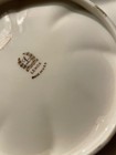 Vtg. Lenox Leaf Shape Scalloped and Embossed 10 1/2” Serving Bowl w/Gold Trim — photo 2
