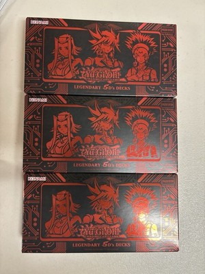 3x Yu-Gi-Oh YGO 2025 Legendary 5D's Decks Box Set Brand New!!! | eBay