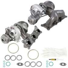 Stigan Twin Turbo Kit w/ Turbocharger Gaskets For BMW 135i 535xi 535i Z4