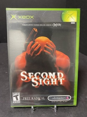 Second Sight Codemasters Microsoft Xbox, 2004 BRAND NEW FACTORY SEALED