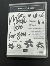 Stampin' Up Love For You stamp set and dies