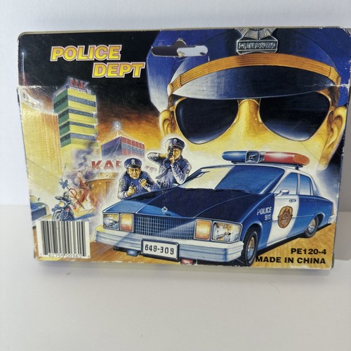 VINTAGE! Metal Diecast Toys Police Dept J.E. TOYS. Ship Same Day! - Picture 6 of 12