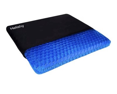 Gel Seat Cushion, Double Thick Egg Gel Cushion for Pressure Pain Relief, Brea...