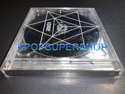 2NE1 New Album Crush Black Ver Autographed Signed CD Photobook