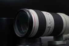 Canon EF 70-200mm F/4 L USM Telephoto Zoom Lens with Hood Excellent