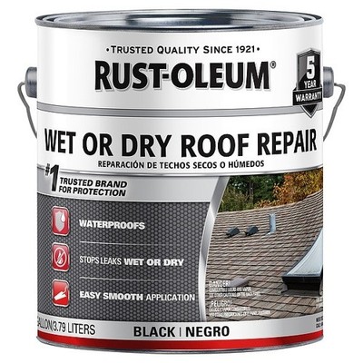 1 PC Rust-Oleum '301899 Roof Cement, Solvent Base, Black