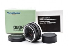  Almost Unused Voigtlander Color Skopar 35mm f/2.5 MC P Type Leica L39 JAPAN