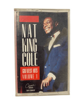 Nat King Cole Greatest Hits Volume 1 Cassette Tape CEMA S41-56922 Jazz Pop Album