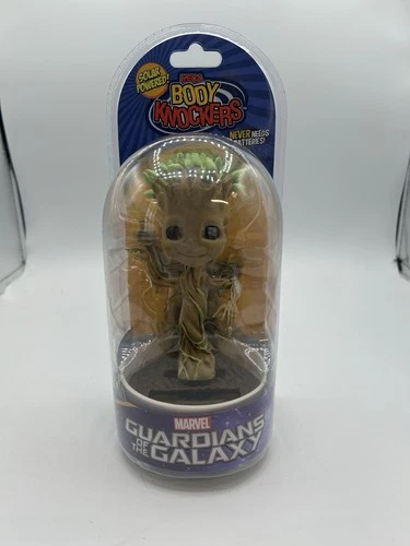 Dancing Potted Groot NECA Guardians of the Galaxy Body Knocker Solar Bobblehead