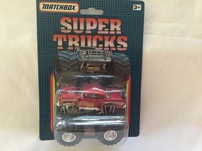 MATCHBOX SUPER TRUCKS - HOT ROD ' 57 CHEVY ' - ON CARD