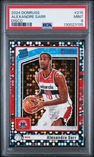 2024-25 Panini Donruss Alexandre Sarr Silver Disco PSA 9