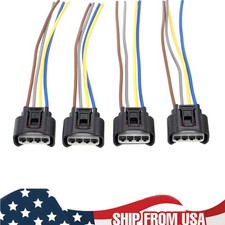 4x Ignition Coil Pigtail Connector Harness for 2001-2008 Toyota RAV4 Corolla L4