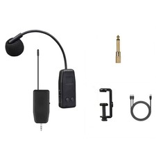 2.4G short clip Microphone System Clip over Instrument Receiver5139