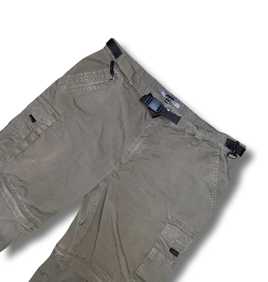 BC Clothing Cargo Convertible Pants Men’s 40x32 Zip-Off Hiking Outdoor Brown - Image 3 of 4