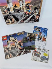 LEGO Harry Potter Gringotts Bank 4714 &ndash; Vintage 2002 Set w/ Box & Inserts &ndash; Used