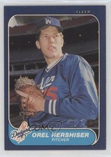 1986 Fleer Orel Hershiser #131 6m1