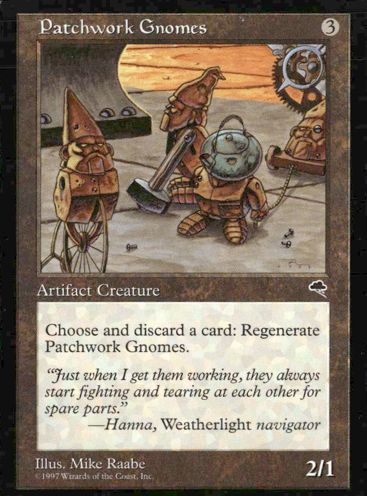 Tempest #299 Patchwork Gnomes