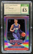 2020-21 Chronicles LaMelo Ball RC Rookie #266 Hornets CSG 8.5