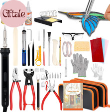Stained Glass Kit for Beginners  Adults, Complete Stained Glass Making Kit with