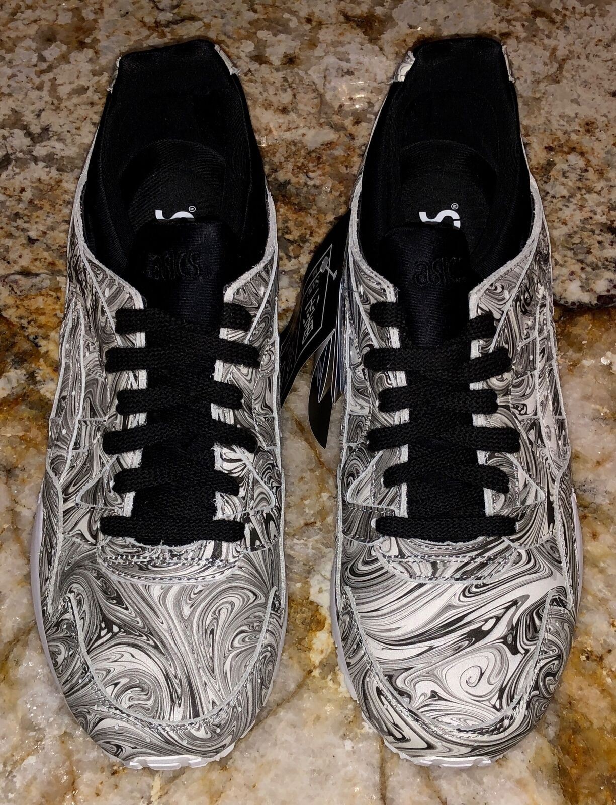 ASICS Gel Lyte V Sumi Nagashi Black White Running Shoes Sneakers NEW Mens Sz 8.5 thumbnail 4