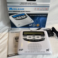 Midland WR120 NOAA Weather Radio w/ Power Cord All Hazards Alert Radio manual