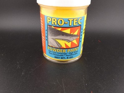 PRO-TEC POWDER PAINT 4 OZ JAR YELLOW