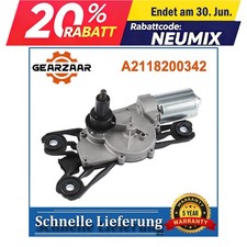 Wischermotor Heckwischermotor Hinten für Mercedes S211 W211 Heck Gummi Schwarz