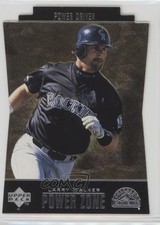 1998 Upper Deck Special F/X Power Zone Power Driven Larry Walker #PZ4 HOF g4q