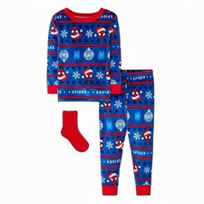 Spider-man Toddler Boys Christmas Santa Spide...