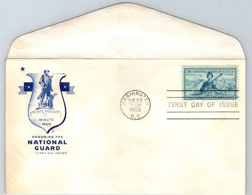 S07-3851, THE NATIONAL GUARD OF THE U.S., HOUSE OF FARNAM (HF) FIRST DAY COVER