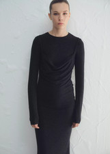 NWT Mango Draped combined dress