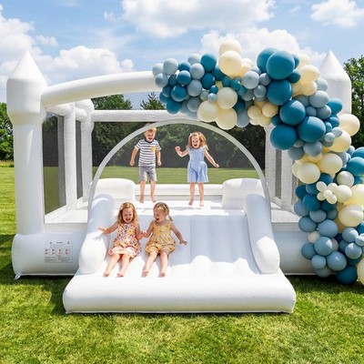 Inflatable Bounce House Commercial Grade Large Outdoor Bouncer for Kids Events